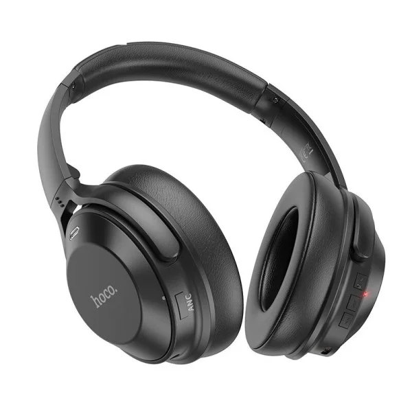 Hoco Noise Cancelation Bluetooth Headset   BLACK -W37